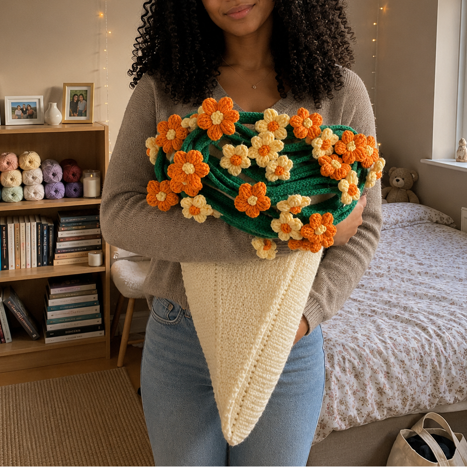 43-inch Bouquet Blankets